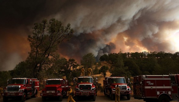 Rocky Fire Grows To 23,000 Acres In Drought-Ridden Northern California