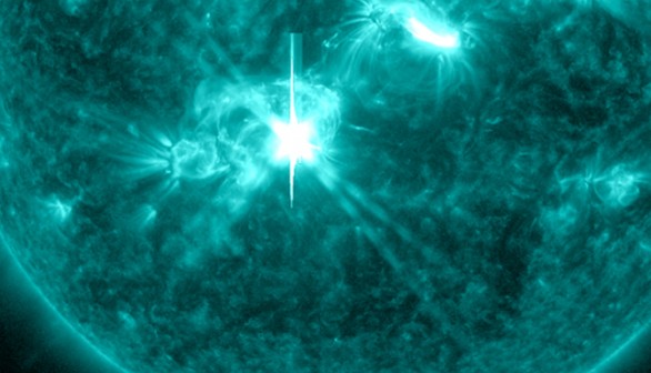 M9.4 class solar flare