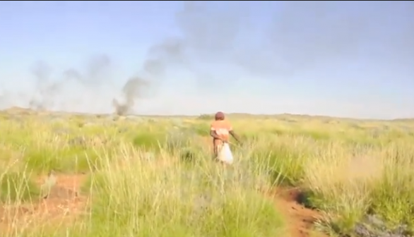 boriginal Martu people in Australia's Western Desert