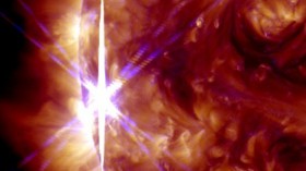 X2.1 solar flare 