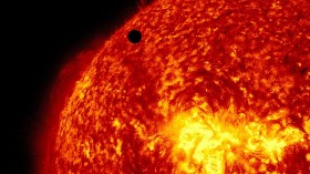 Venus Transit Across The Sun