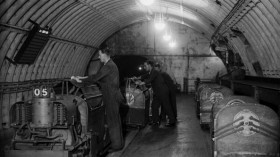 Old  rail way system hidden from the public or more than 50 years