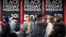 Black Friday Bargain Hunters Hit The Streets