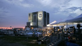 Antares Rocket Rollout