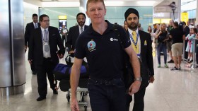 British Astronaut Tim Peake Arrives Back In The UK