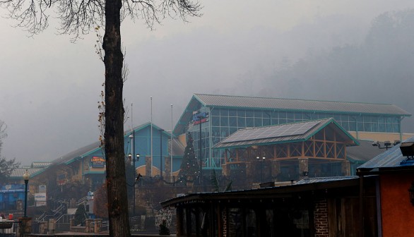 Wildfires Rage Through Tennessee Resort Town of Gatlinburg