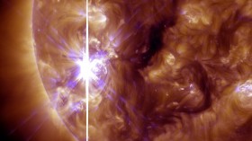 X-class solar flare X3.3 nov. 5 2013