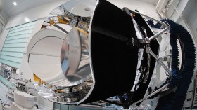 ESA Display Planck 'Big Bang' Satellite In Cannes