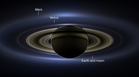 Cassini Saturn view 