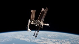 Endeavour Orbits Earth Docked To International Space Station