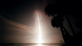 Space Shuttle Atlantis Blasts Off