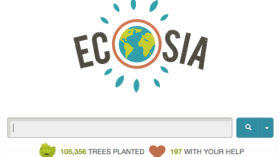 Eco-friendly Internet search engine Ecosia says it's literally growing by the minute now that its user base has expanded