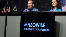 NASA Holds News Conference On Near-Earth Asteroid Findings