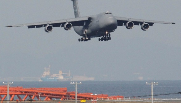 US Air Force C-5 transport aircraft