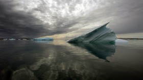 Glacial fjord