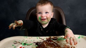 kid, food, highchair