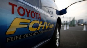 Toyota Fuel Cell Hybrid Vehicle