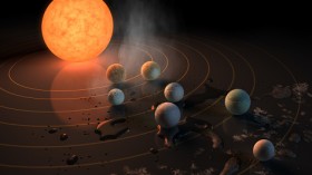 NASA Telescope Reveals Seven Earth-sized Planets Around Single Star