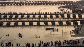 Hindu Devotees Gather For The Maha Kumbh