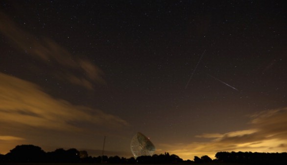 Meteor Shower Over The United Kingdom