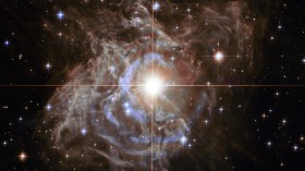 Hubble image shows RS Puppis