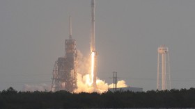 SpaceX Launches A Falcon 9 Rocket Equipped With Secretive Payload For The National Reconnaissance Office