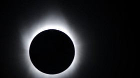 The Solar Eclipse Is Observed In Asia