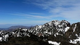 Toubkal Mountain in Toubkal National Park in the High Atlas