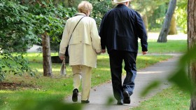 Elderly couple