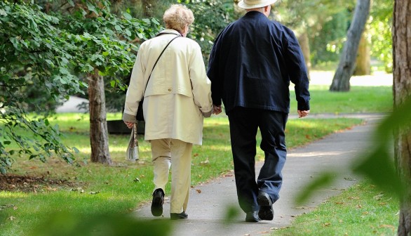 Elderly couple