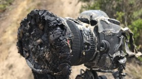 NASA Photographer's Burnt Camera