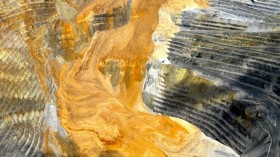 The landslide occurred in the form of two enormous rock avalanches on the night of April 10, 2013 at Kennecott's Bingham Canyon open-pit copper mine, 20 miles southwest of downtown Salt Lake City.