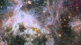 Hubble infrared view of the Tarantula Nebula