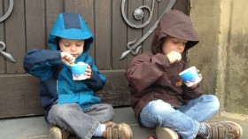 Children Eating Sweets