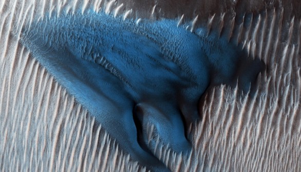 Martian Blue Dune