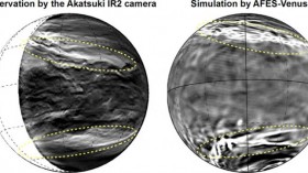 Giant Pattern Discovered in the Clouds of Planet Venus 