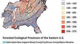 Map Predicting Rise in Reactive Nitrogen Oxide Pollution from Climate Change (IMAGE)