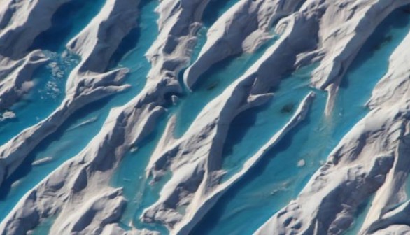 Melt ponds on the Greenland Ice Sheet