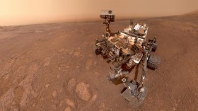 Selfie Image of Mars Rover Curiosity (IMAGE)