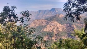 Deccan Traps Lava Flows in Western Ghats, India (IMAGE)