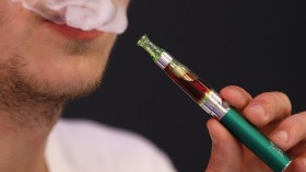 Besides nicotine, e-cigarettes do not contain the tar, chemicals and other substances found in tobacco smoke, substances that cause many of the health risks associated with smoking. 