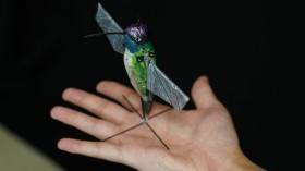 Hummingbird Robot with Decorative Shell (IMAGE)