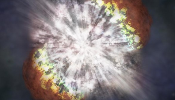 Do We Walk Upright thanks to Ancient Supernovae? (IMAGE)