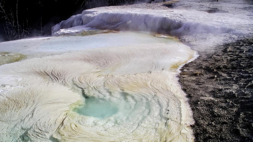 Sulfuri Bacteria in Yellowstone 001 (IMAGE)