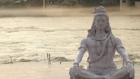 Ganges River in Rishikesh 