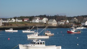 Maine Lobster Boats (IMAGE)