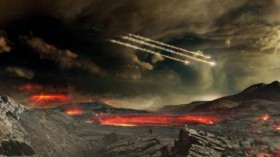 Asteroids Pummel Early Earth (IMAGE)