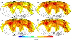 Simulation Results: Radiative Forcing Due to the Formation of Contrails (IMAGE)