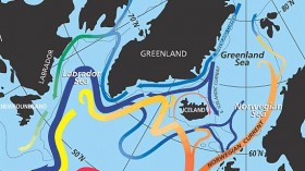 The Circulation Patterns in the North Atlantic Ocean (IMAGE)