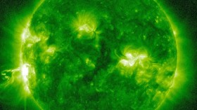 X4.9-class solar flare was reported by NASA's Solar Dynamics Observatory (SDO) at at 00:49 GMT on Tuesday, Feb. 25 